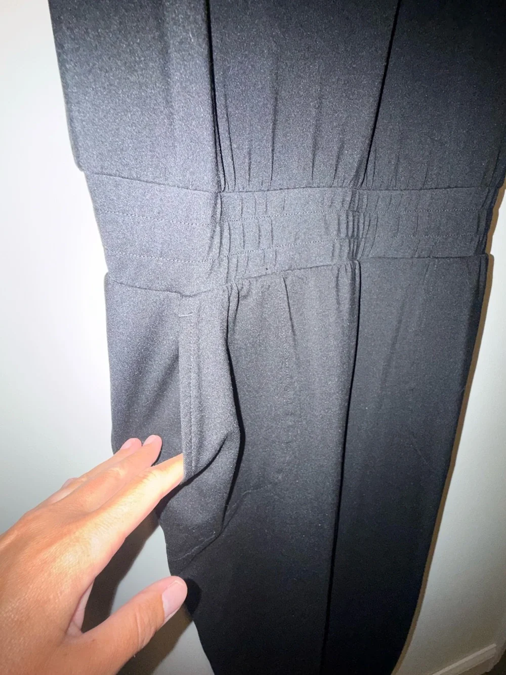 Nike Black Dri-FIT Sleeveless Jumpsuit